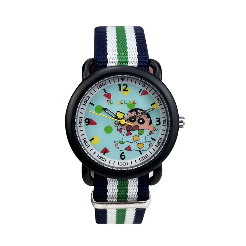 Crayon Shin Cartoon Watch for Boys Girls Kids Birthday Gift