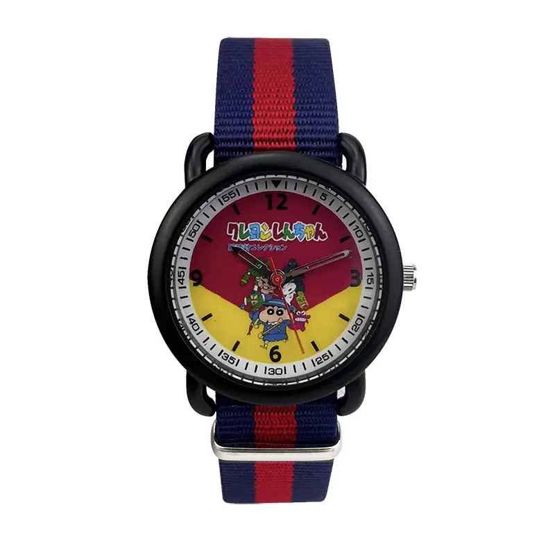 Crayon Shin Cartoon Watch for Boys Girls Kids Birthday Gift