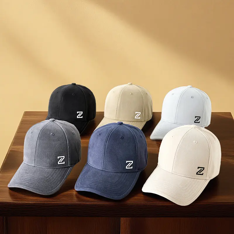 Men's Sanding Wash Cap with Logo