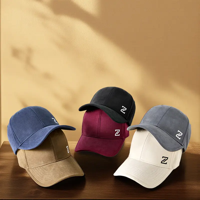 Men's Sanding Wash Cap with Logo