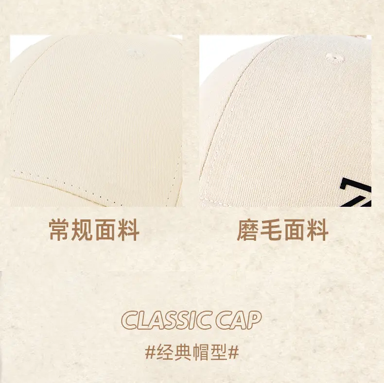 Men's Sanding Wash Cap with Logo — feature 11