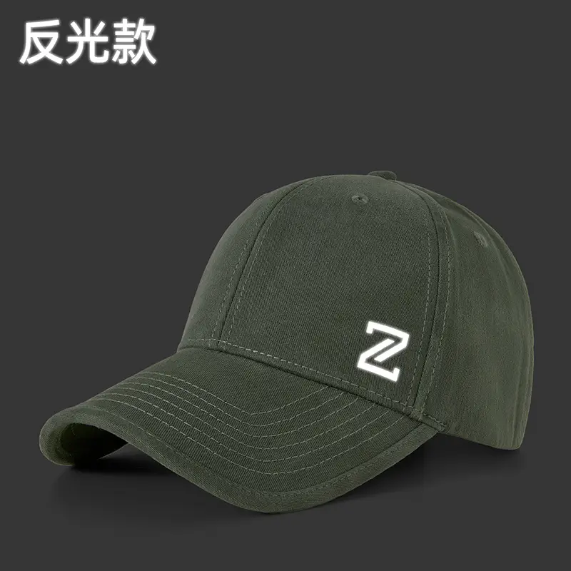 Men's Sanding Wash Cap with Logo