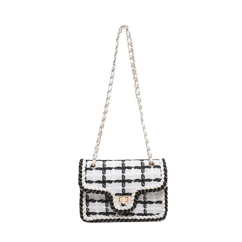 Korean Style Wool Chain Small Square Bag 2024 - Image 7