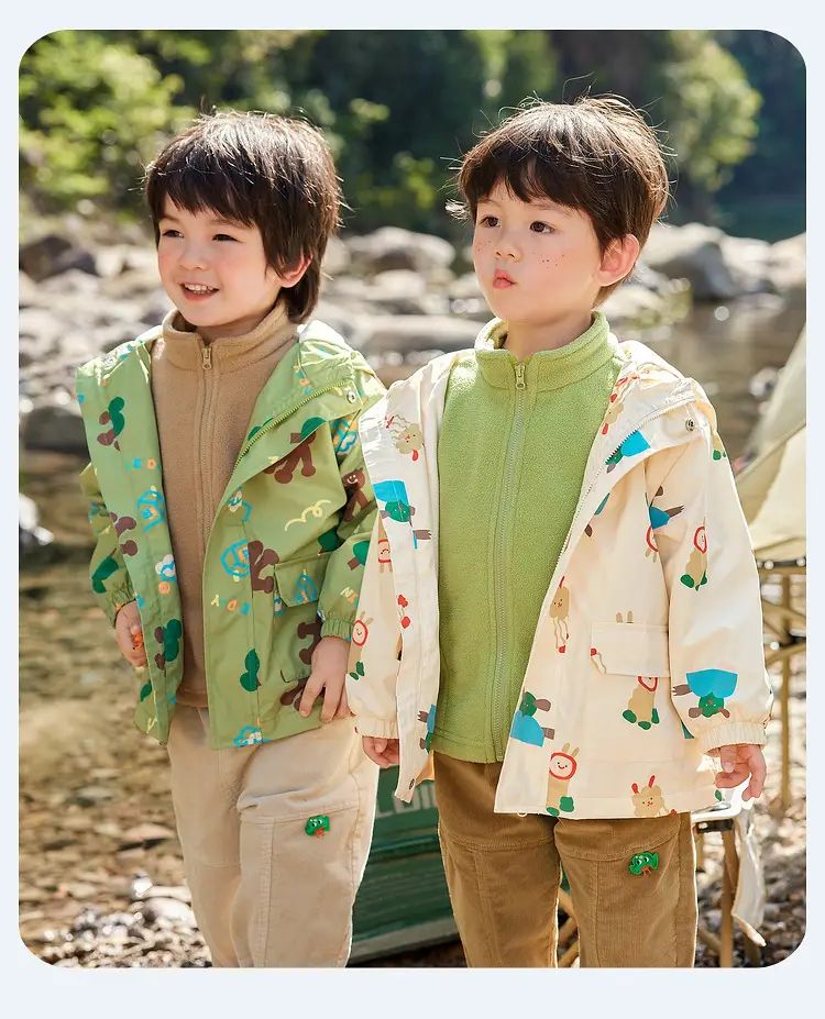 Winter Doodle Baby Cotton Padded Coat for Boys — feature 61