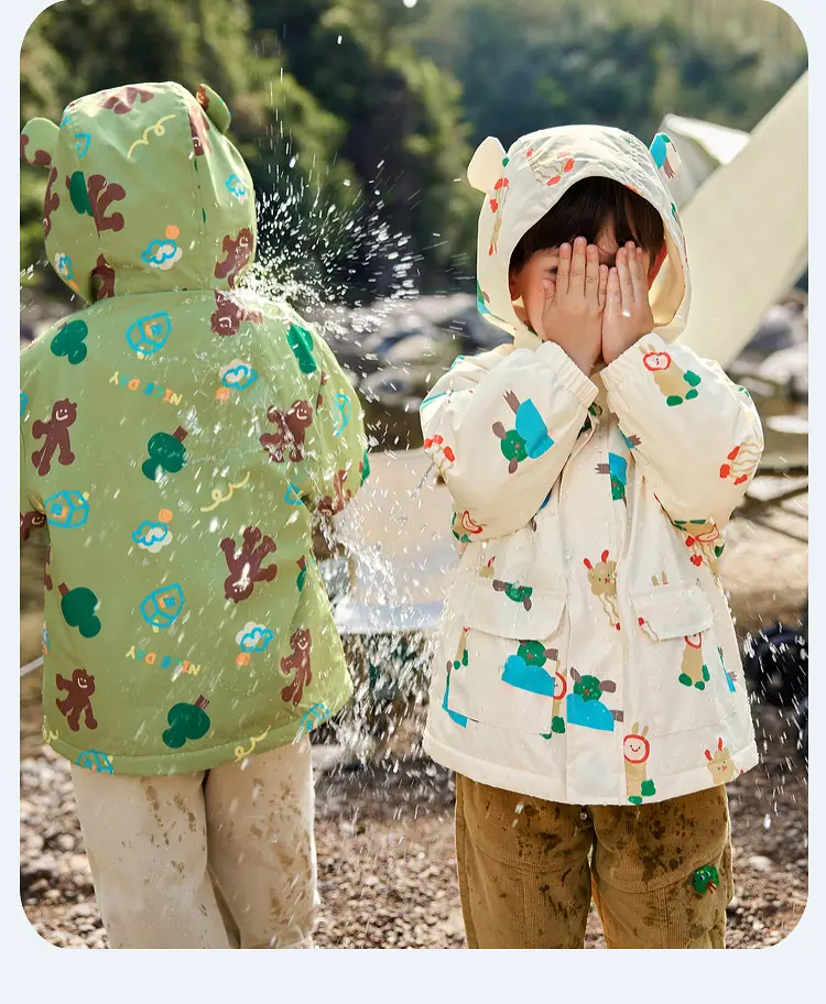 Winter Doodle Baby Cotton Padded Coat for Boys — feature 64