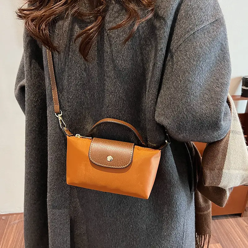 Retro Brown Nylon Crossbody Bag for Women 2025 - Image 11