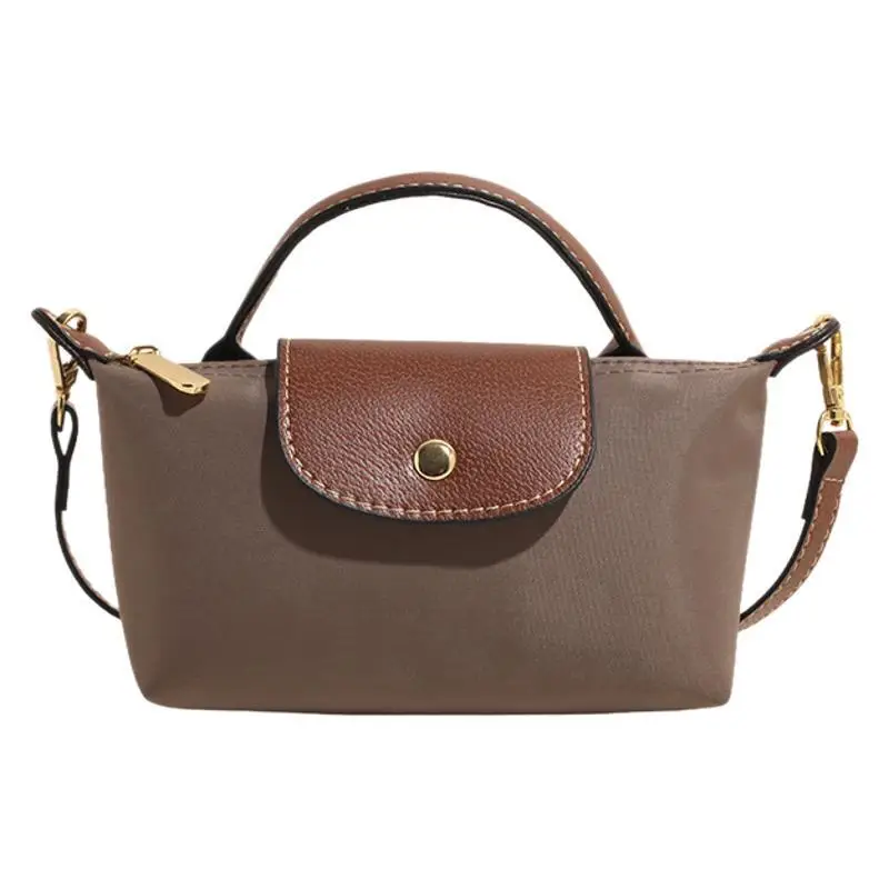 Retro Brown Nylon Crossbody Bag for Women 2025 - Image 13
