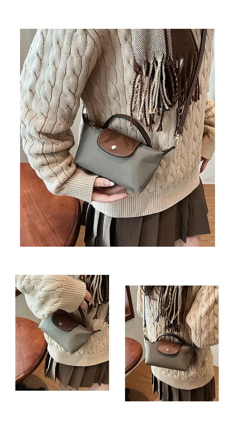 Retro Brown Nylon Crossbody Bag for Women 2025 — feature 14