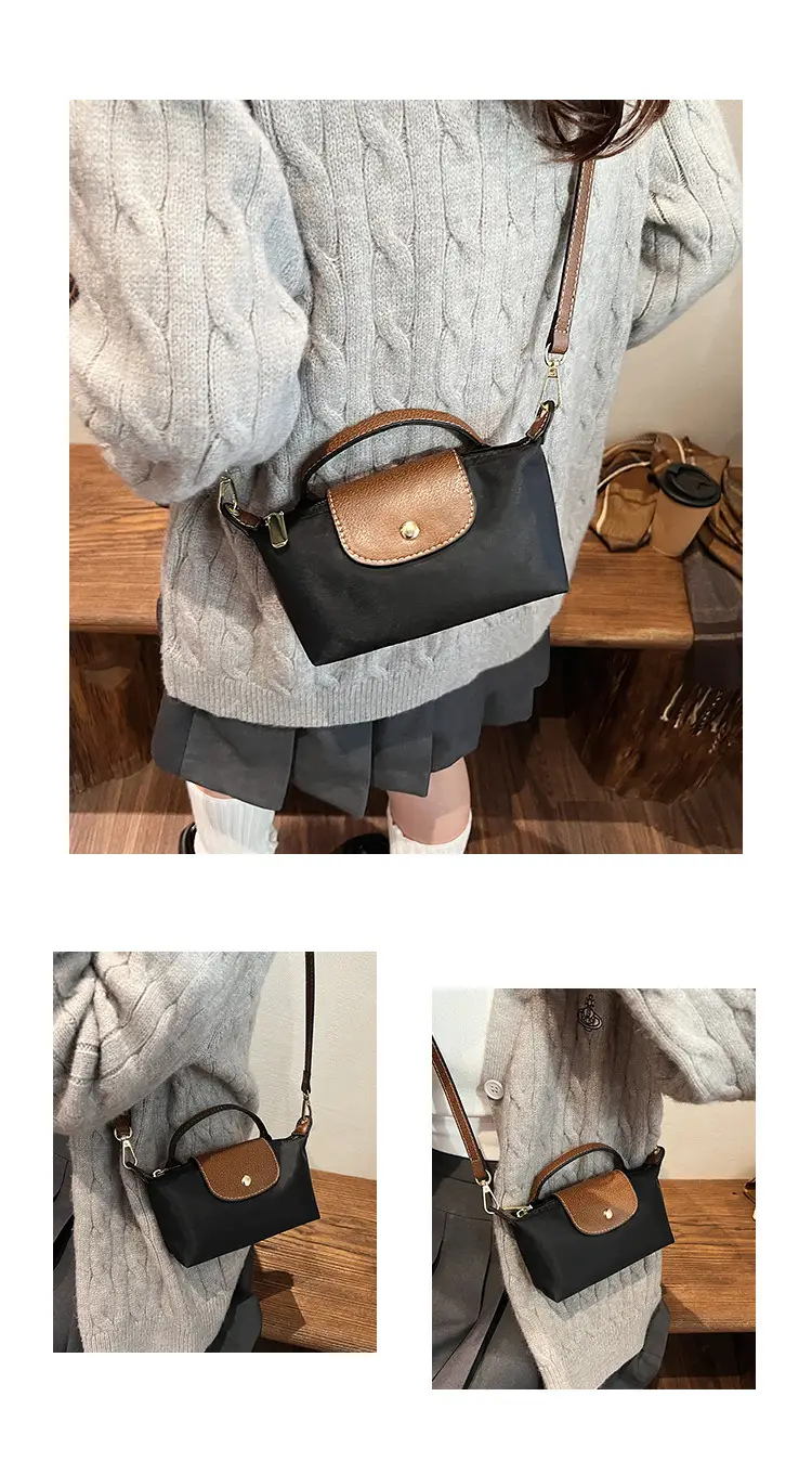 Retro Brown Nylon Crossbody Bag for Women 2025 — feature 18