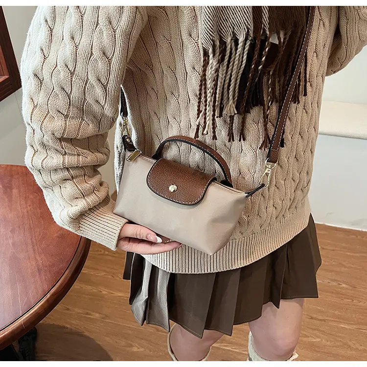 Retro Brown Nylon Crossbody Bag for Women 2025 — feature 23