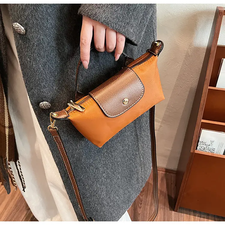 Retro Brown Nylon Crossbody Bag for Women 2025 — feature 33
