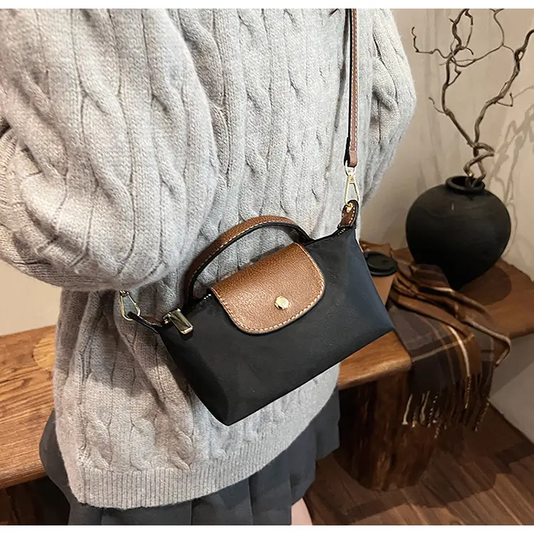 Retro Brown Nylon Crossbody Bag for Women 2025 — feature 40