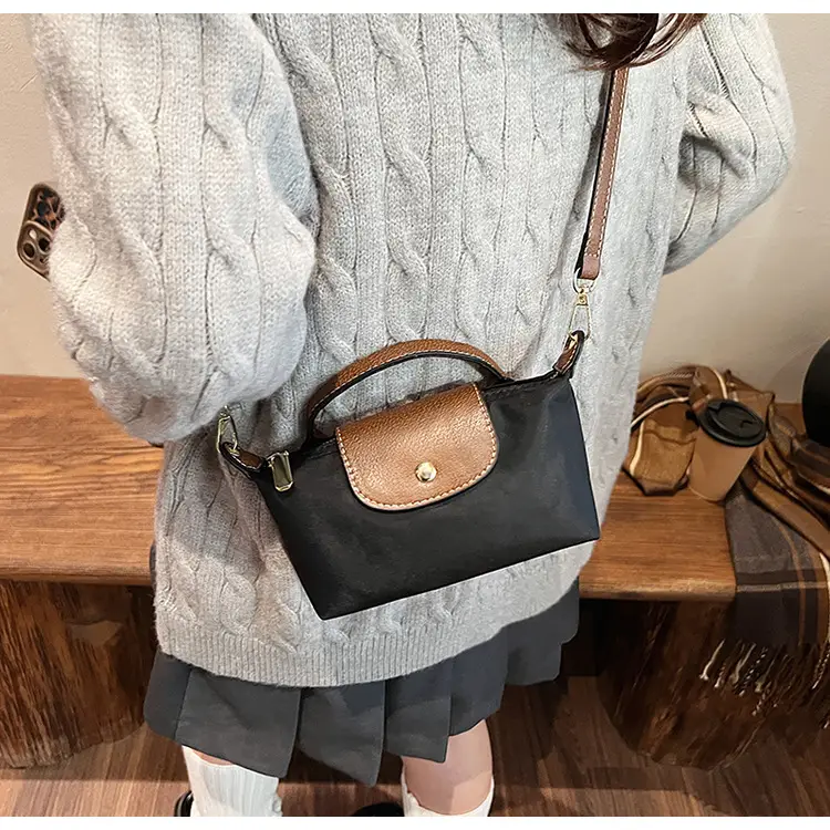 Retro Brown Nylon Crossbody Bag for Women 2025 — feature 41