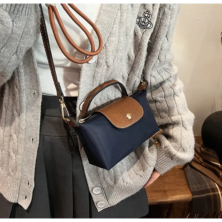 Retro Brown Nylon Crossbody Bag for Women 2025 — feature 43
