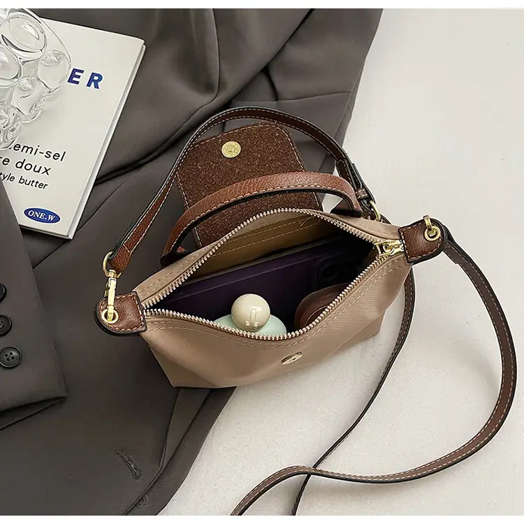 Retro Brown Nylon Crossbody Bag for Women 2025 — feature 46