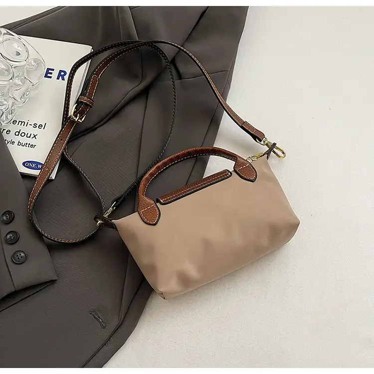 Retro Brown Nylon Crossbody Bag for Women 2025 — feature 48