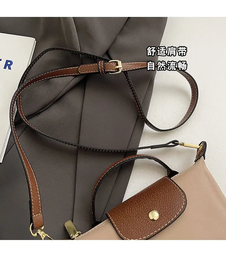 Retro Brown Nylon Crossbody Bag for Women 2025 — feature 5