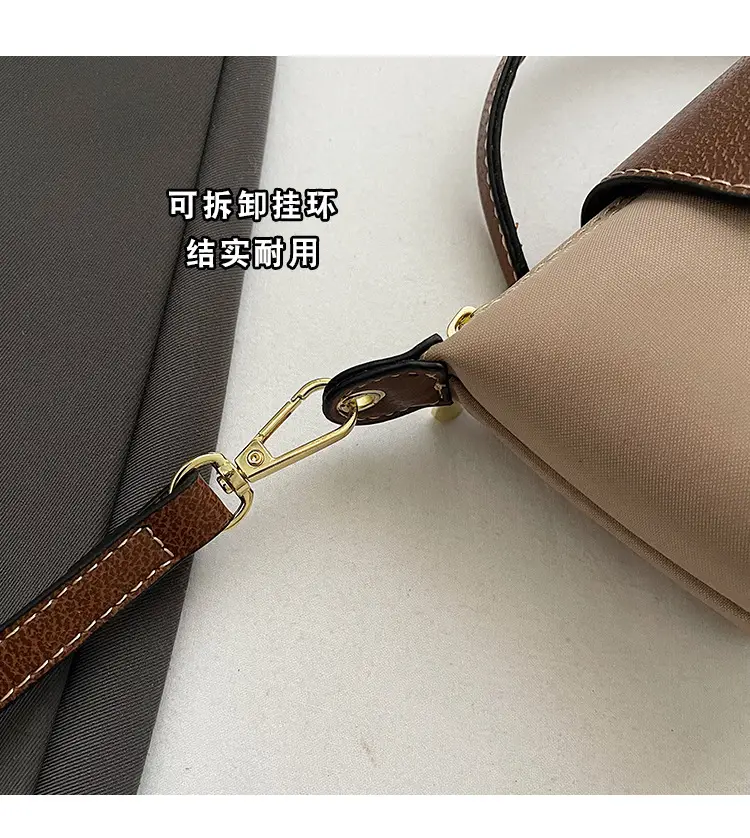 Retro Brown Nylon Crossbody Bag for Women 2025 — feature 8