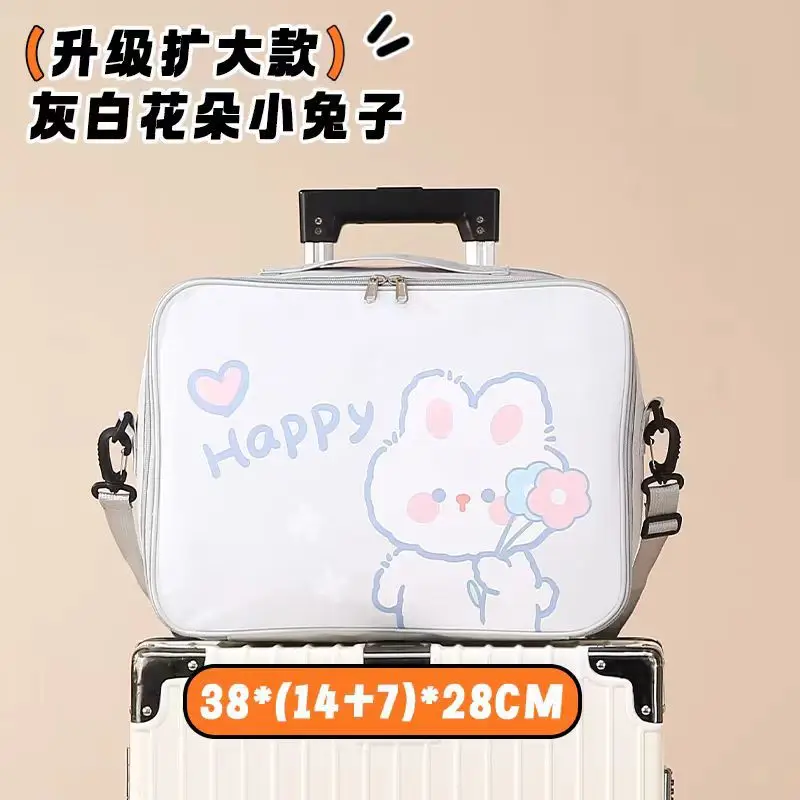 Cute Bear Print Large Capacity Travel Bag - Image 4