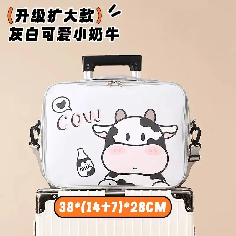 Cute Bear Print Large Capacity Travel Bag - Image 5