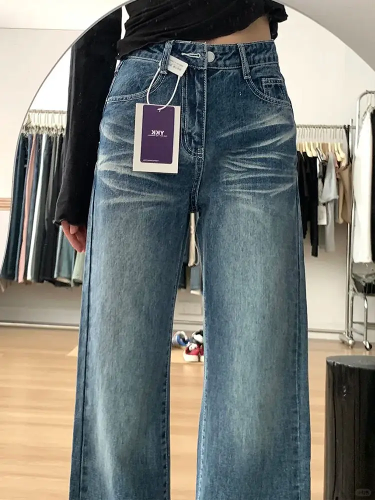 Dark Blue Wide Leg Jeans for Women 2024 — feature 2