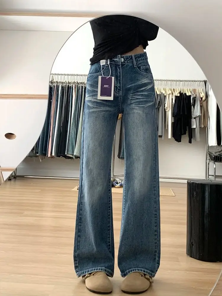 Dark Blue Wide Leg Jeans for Women 2024 — feature 5