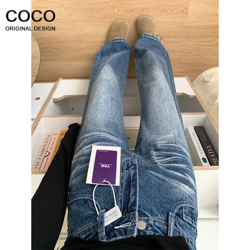 Dark Blue Wide Leg Jeans for Women 2024 — feature 7