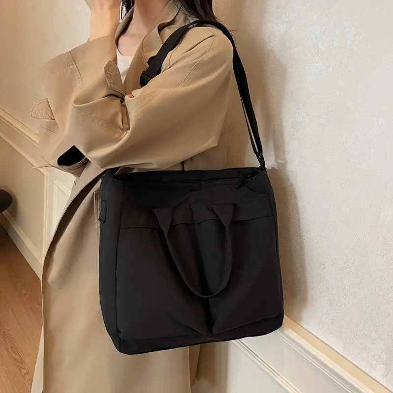 Women Street Style Shoulder Crossbody Bag Olive Green