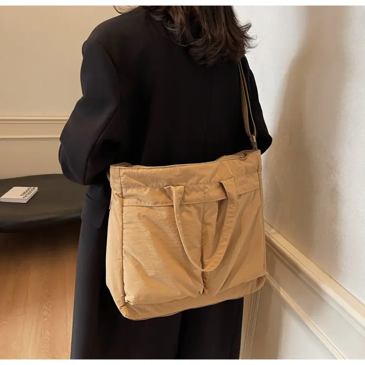 Women Street Style Shoulder Crossbody Bag Olive Green — feature 34
