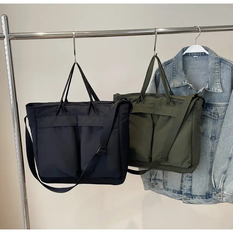 Women Street Style Shoulder Crossbody Bag Olive Green — feature 43