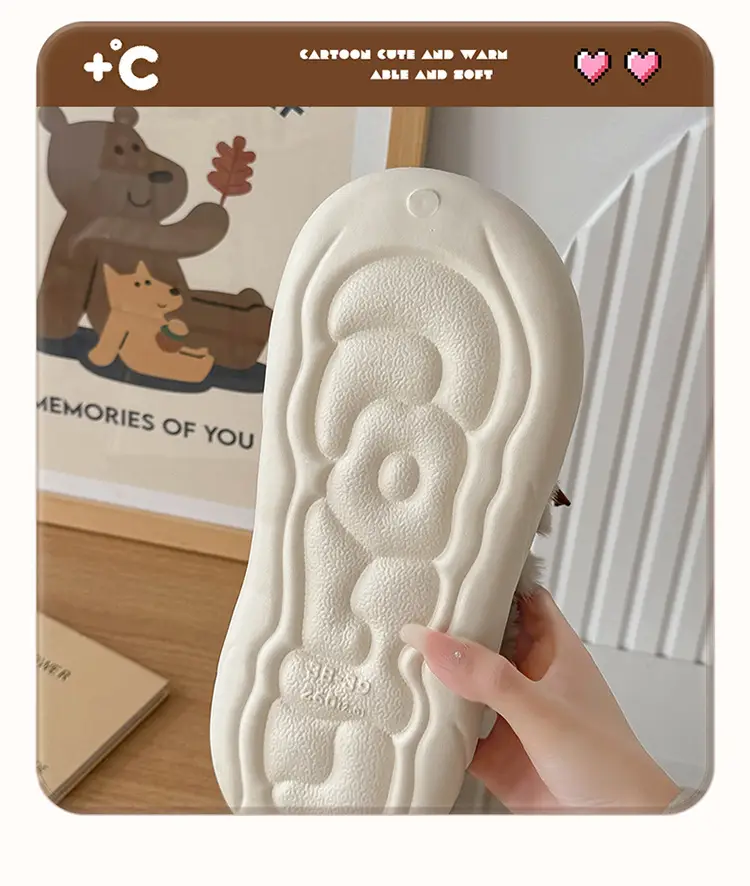 2024 New Style Cotton Slippers Women's Winter Bag Heel Indoor Home with Heel Warm Platform Cotton Shoes Women's Winter — feature 9