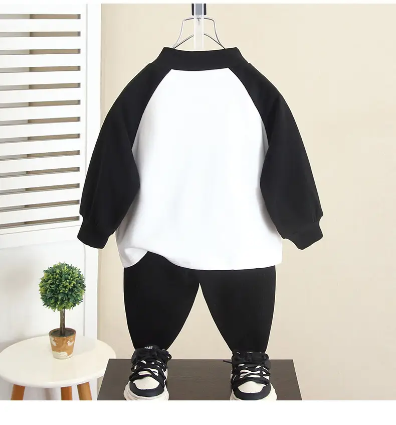 6833 Boys Thermal Base Layer Shirt Black Grey Long Sleeve 2026 — feature 3