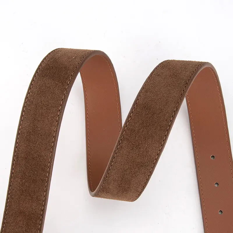 Women's Cross-Country Matte Belt with Gold Buckle - Image 18