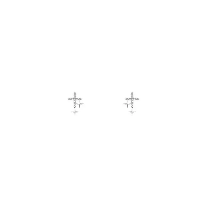 925 Silver Star Earrings for Women - Image 5