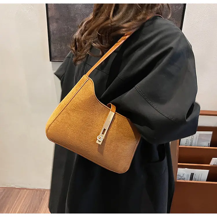Brown Korean Style Shoulder Bag for Women 2024 — feature 13