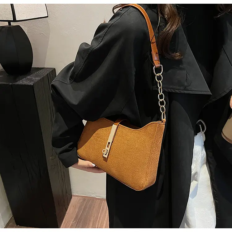 Brown Korean Style Shoulder Bag for Women 2024 — feature 14