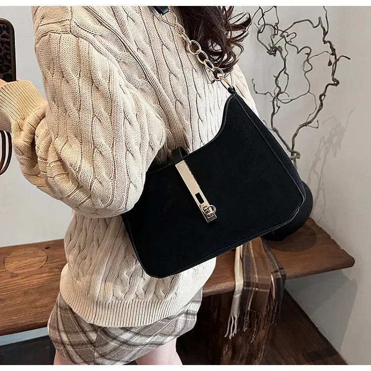 Brown Korean Style Shoulder Bag for Women 2024 — feature 18