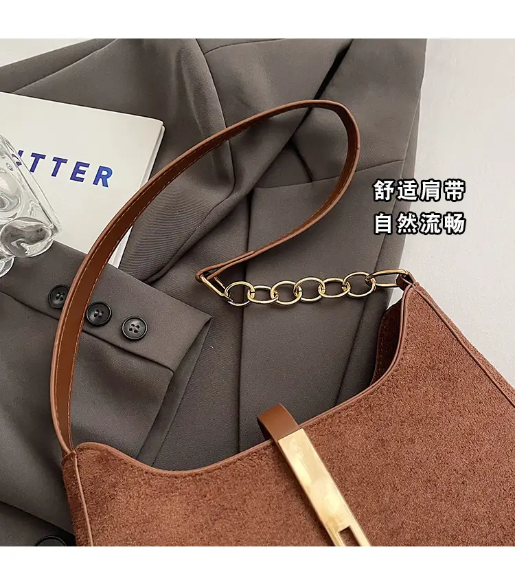 Brown Korean Style Shoulder Bag for Women 2024 — feature 3
