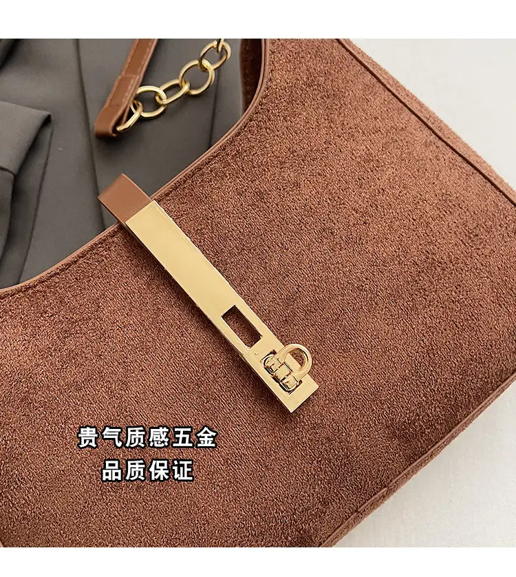 Brown Korean Style Shoulder Bag for Women 2024 — feature 4