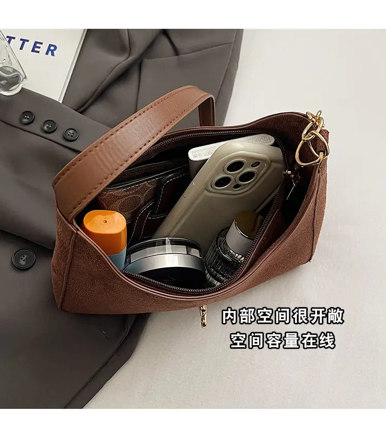 Brown Korean Style Shoulder Bag for Women 2024 — feature 5