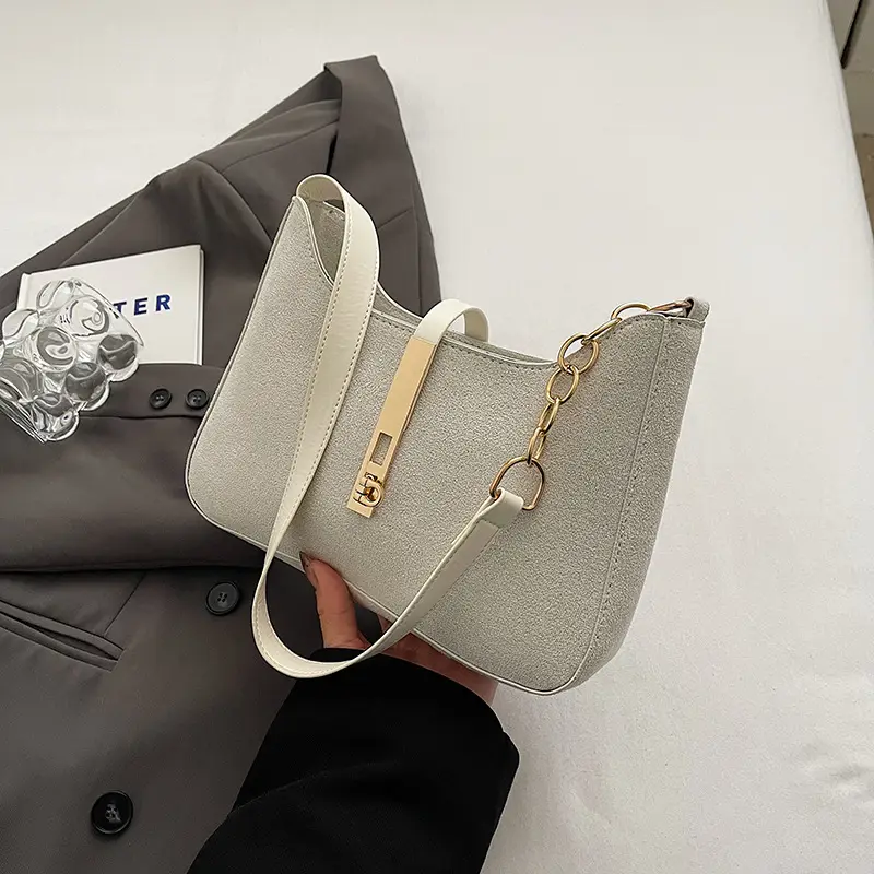 Brown Korean Style Shoulder Bag for Women 2024 - Image 2