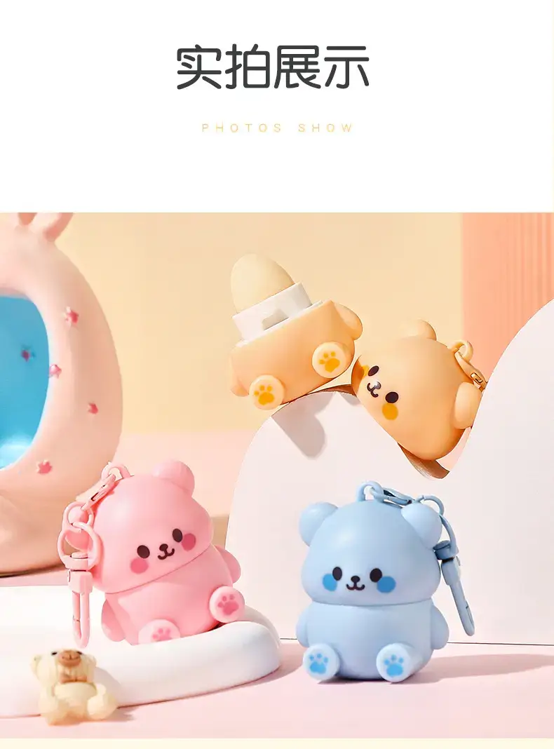 Jiao Bear Colorless Lip Balm for Kids — feature 12