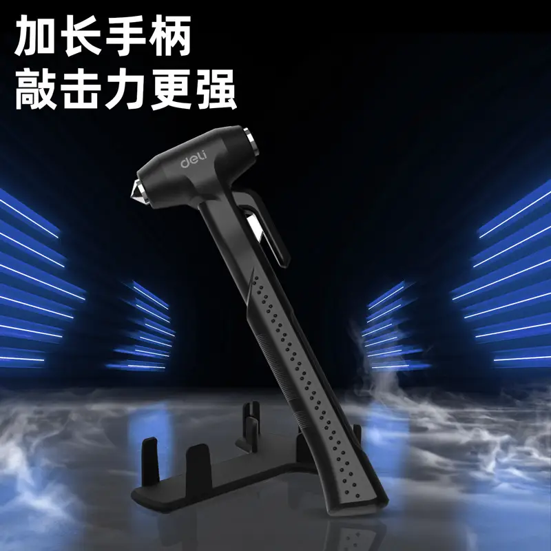 Safety Hammer for Car Seat Breaks Black