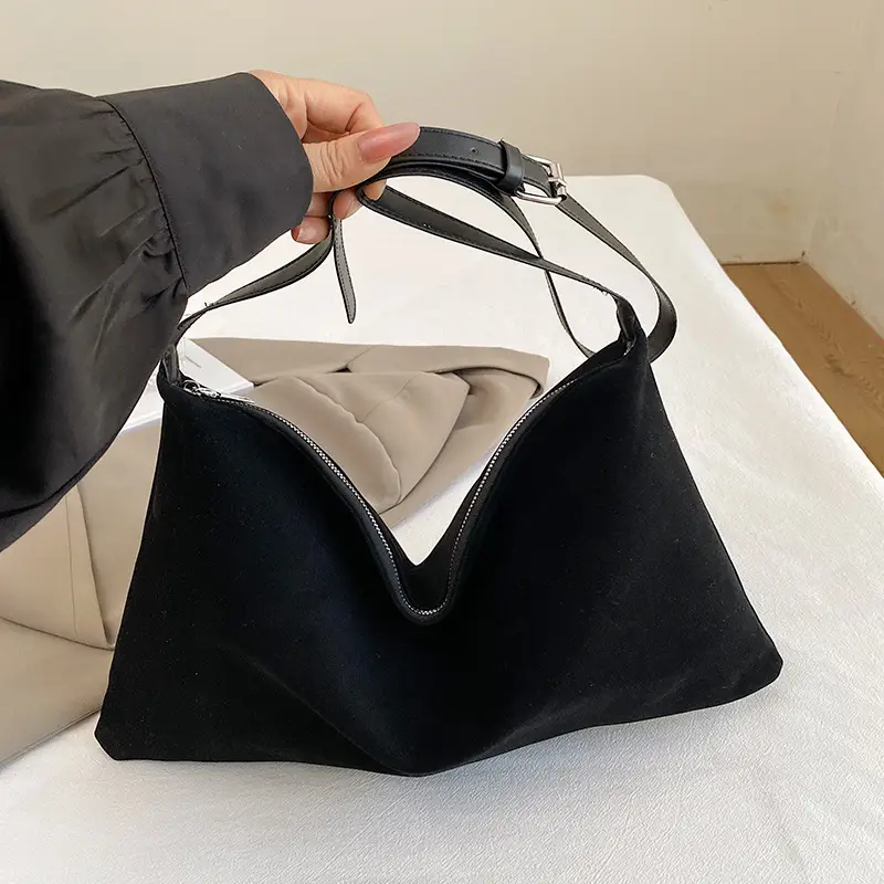Frosted Commuter Shoulder Bag Women Winter New - Image 8