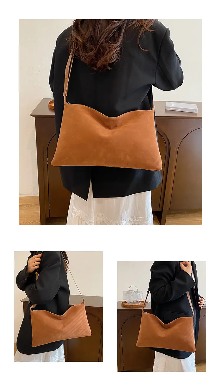 Frosted Commuter Shoulder Bag Women Winter New — feature 11