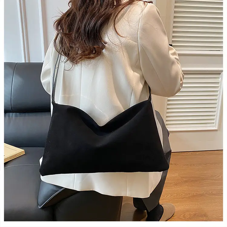 Frosted Commuter Shoulder Bag Women Winter New — feature 21