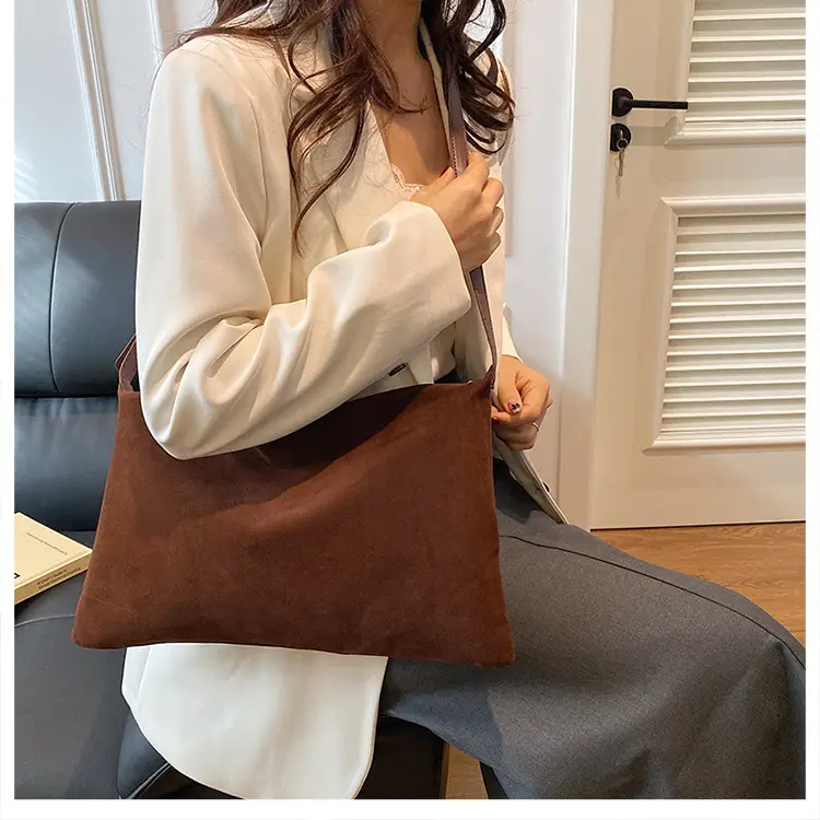 Frosted Commuter Shoulder Bag Women Winter New — feature 23
