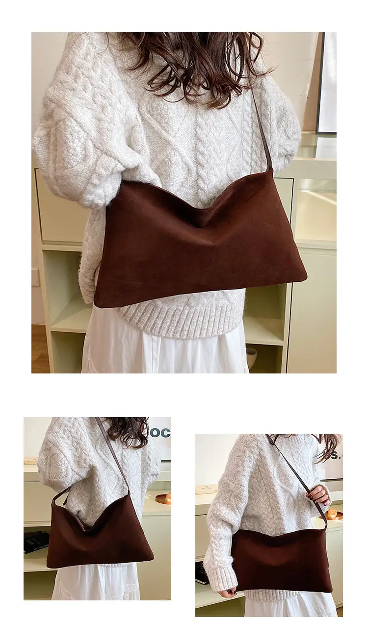 Frosted Commuter Shoulder Bag Women Winter New — feature 9