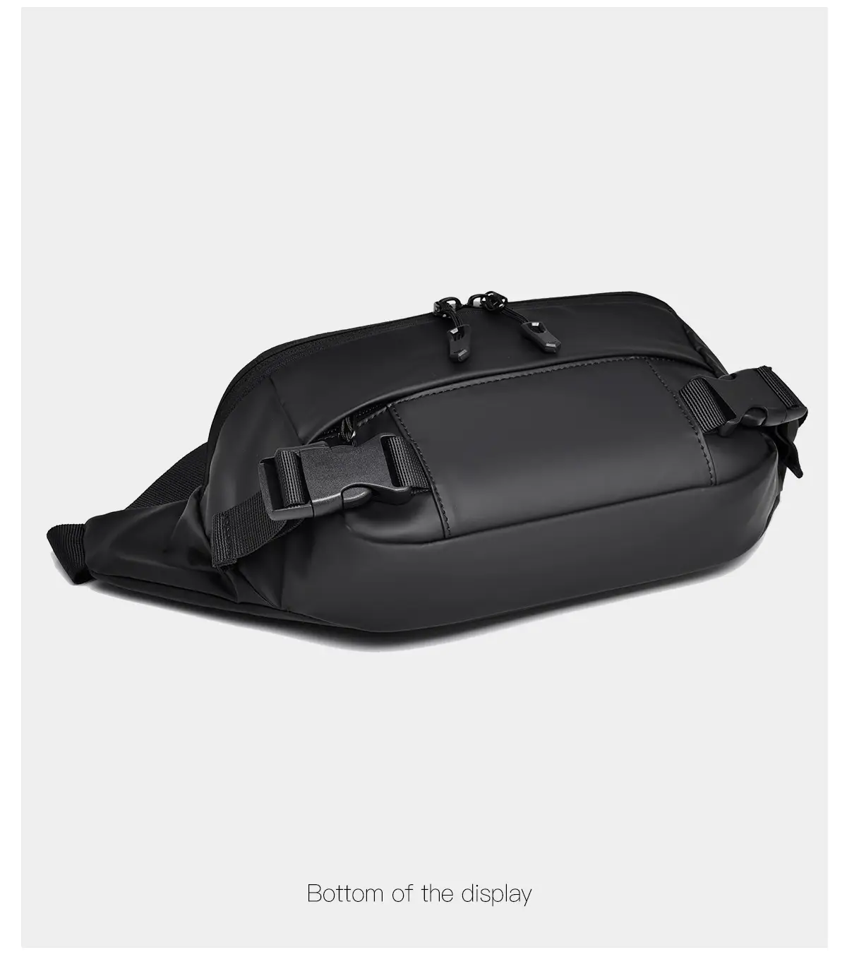 Black Multi-Functional Sports Chest Bag Shoulder Crossbody — feature 20