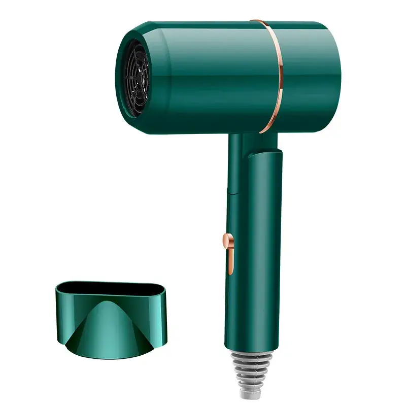 Pink Folding Hair Dryer with Negative Ion Technology - Image 2